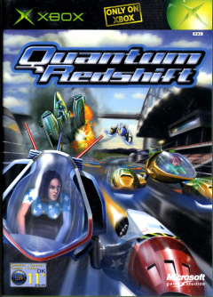 Quantum Redshift for the Microsoft Xbox Front Cover Box Scan