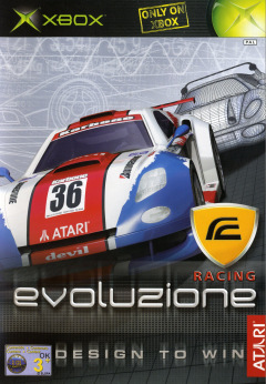 Racing Evoluzione for the Microsoft Xbox Front Cover Box Scan