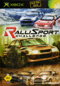 RalliSport Challenge for the Microsoft Xbox Front Cover Box Scan