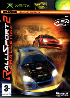 RalliSport Challenge 2 for the Microsoft Xbox Front Cover Box Scan