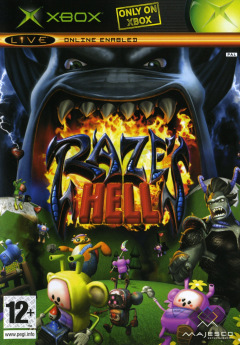 Raze's Hell for the Microsoft Xbox Front Cover Box Scan
