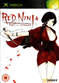 Red Ninja: End of Honour for the Microsoft Xbox Front Cover Box Scan