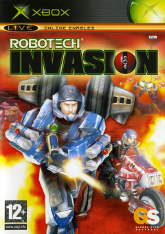 Robotech: Invasion for the Microsoft Xbox Front Cover Box Scan