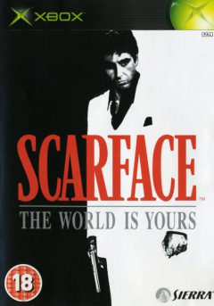 Scarface: The World is Yours for the Microsoft Xbox Front Cover Box Scan