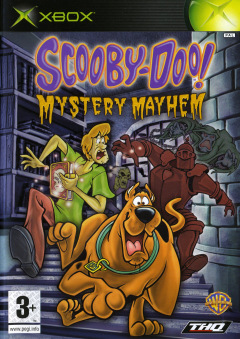 Scooby Doo! Mystery Mayhem for the Microsoft Xbox Front Cover Box Scan