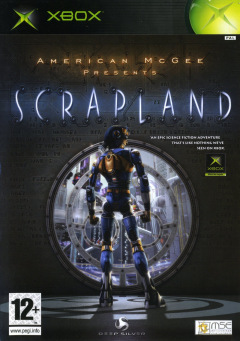 Scrapland (American McGee presents…) for the Microsoft Xbox Front Cover Box Scan