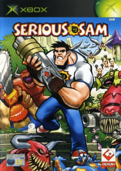 Serious Sam for the Microsoft Xbox Front Cover Box Scan