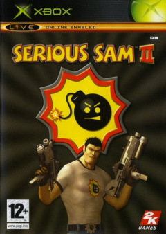 Serious Sam II for the Microsoft Xbox Front Cover Box Scan