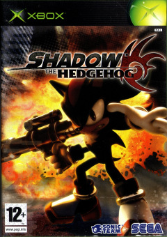Shadow the Hedgehog for the Microsoft Xbox Front Cover Box Scan