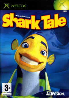 Shark Tale for the Microsoft Xbox Front Cover Box Scan