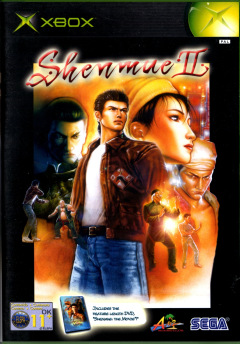 Shenmue II for the Microsoft Xbox Front Cover Box Scan
