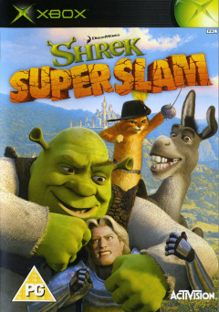 Shrek Super Slam for the Microsoft Xbox Front Cover Box Scan
