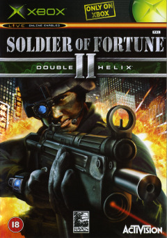 Soldier of Fortune II: Double Helix for the Microsoft Xbox Front Cover Box Scan