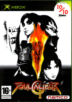 Soul Calibur II for the Microsoft Xbox Front Cover Box Scan