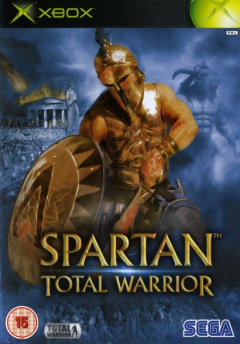 Spartan: Total Warrior for the Microsoft Xbox Front Cover Box Scan