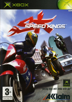 Speed Kings for the Microsoft Xbox Front Cover Box Scan