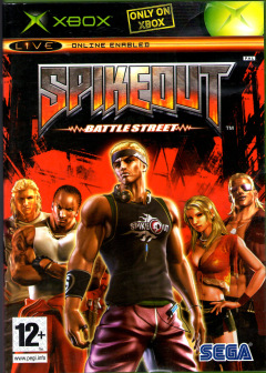Spikeout: Battle Street for the Microsoft Xbox Front Cover Box Scan