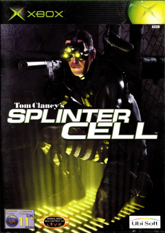Tom Clancy's Splinter Cell for the Microsoft Xbox Front Cover Box Scan