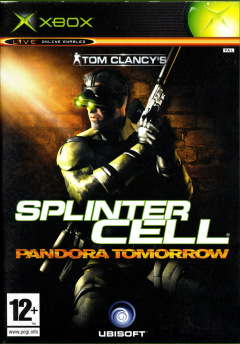 Tom Clancy's Splinter Cell: Pandora Tomorrow for the Microsoft Xbox Front Cover Box Scan