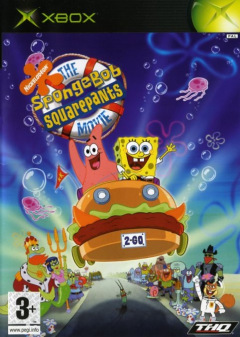The SpongeBob SquarePants Movie for the Microsoft Xbox Front Cover Box Scan