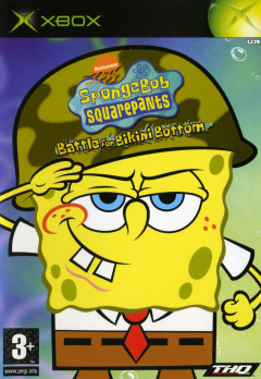 SpongeBob SquarePants: Battle For Bikini Bottom for the Microsoft Xbox Front Cover Box Scan