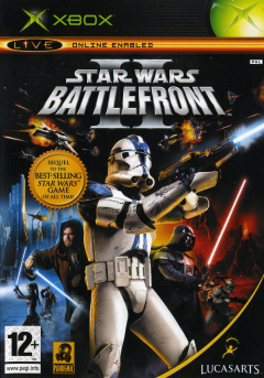 Star Wars: Battlefront II for the Microsoft Xbox Front Cover Box Scan