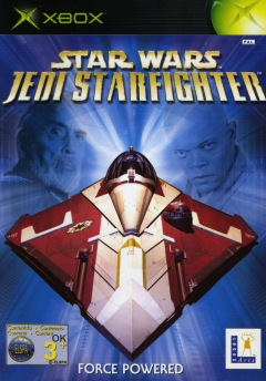 Star Wars: Jedi Starfighter for the Microsoft Xbox Front Cover Box Scan