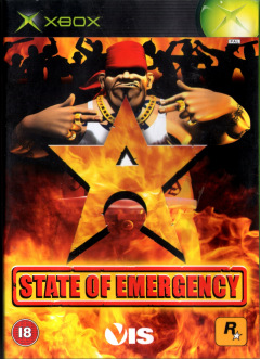 State of Emergency for the Microsoft Xbox Front Cover Box Scan