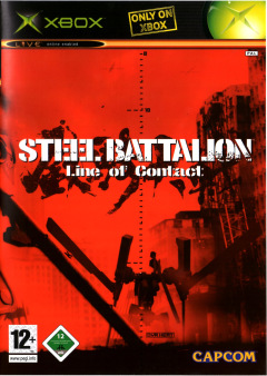 Steel Battalion: Line of Contact for the Microsoft Xbox Front Cover Box Scan