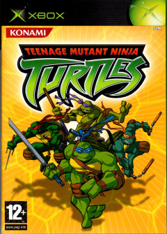 Teenage Mutant Ninja Turtles for the Microsoft Xbox Front Cover Box Scan