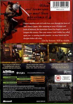 Scan of Tenchu: Return From Darkness