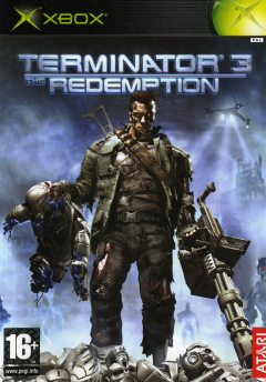 Terminator 3: Redemption for the Microsoft Xbox Front Cover Box Scan