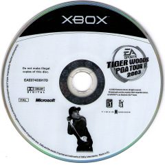 Scan of Tiger Woods PGA Tour 2003