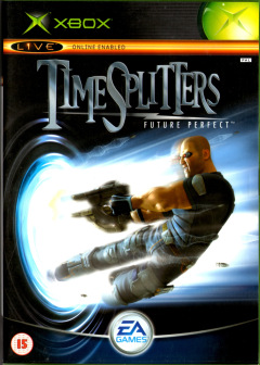 TimeSplitters: Future Perfect for the Microsoft Xbox Front Cover Box Scan