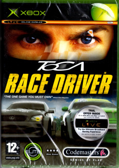 TOCA Race Driver for the Microsoft Xbox Front Cover Box Scan