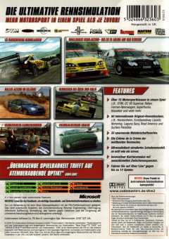 Scan of DTM Race Driver 2: The Ultimate Racing Simulator