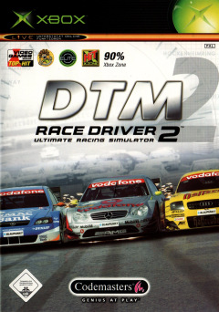 TOCA Race Driver 2: The Ultimate Racing Simulator for the Microsoft Xbox Front Cover Box Scan