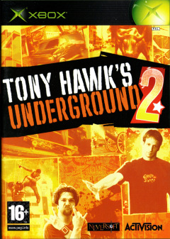 Tony Hawk's Underground 2 for the Microsoft Xbox Front Cover Box Scan