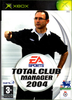 Total Club Manager 2004 for the Microsoft Xbox Front Cover Box Scan