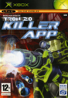 Tron 2.0: Killer App for the Microsoft Xbox Front Cover Box Scan