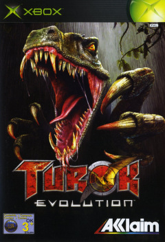 Turok: Evolution for the Microsoft Xbox Front Cover Box Scan