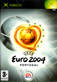 UEFA Euro 2004: Portugal for the Microsoft Xbox Front Cover Box Scan