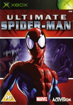 Ultimate Spider-Man for the Microsoft Xbox Front Cover Box Scan