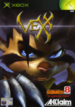 Vexx for the Microsoft Xbox Front Cover Box Scan