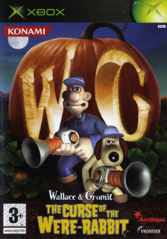 Wallace & Gromit: The Curse of the Were-Rabbit for the Microsoft Xbox Front Cover Box Scan