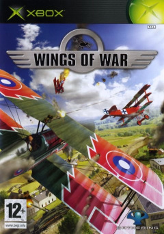 Wings of War for the Microsoft Xbox Front Cover Box Scan