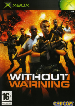 Without Warning for the Microsoft Xbox Front Cover Box Scan