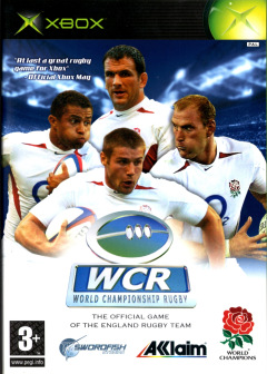 World Championship Rugby for the Microsoft Xbox Front Cover Box Scan
