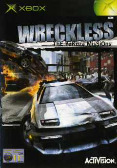 Wreckless: The Yakuza Missions for the Microsoft Xbox Front Cover Box Scan