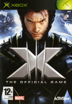 X-Men III: The Official Game for the Microsoft Xbox Front Cover Box Scan